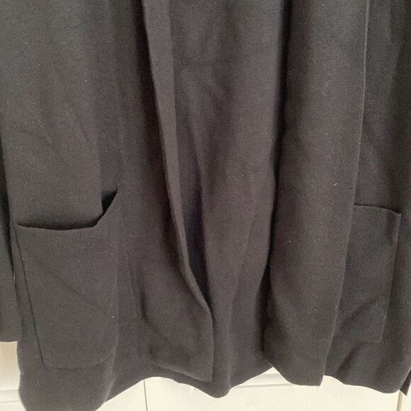 J. Crew Factory Chelsea sweater blazer Black Size‎ XXS NWT - Picture 2 of 6